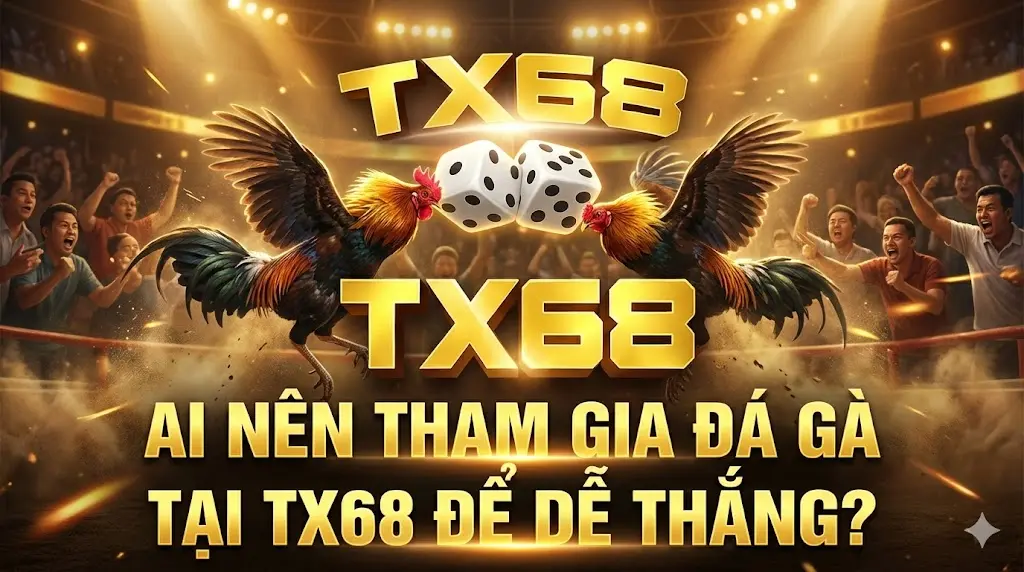 Ai nên tham gia đá gà tại TX68 để dễ thắng?