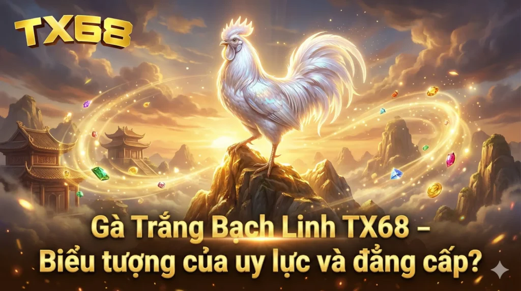 Gà Trắng Bạch Linh TX68 – Biểu tượng của uy lực và đẳng cấp