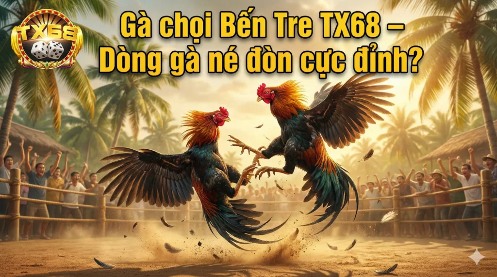 Gà chọi Bến Tre TX68 – Dòng gà né đòn cực đỉnh